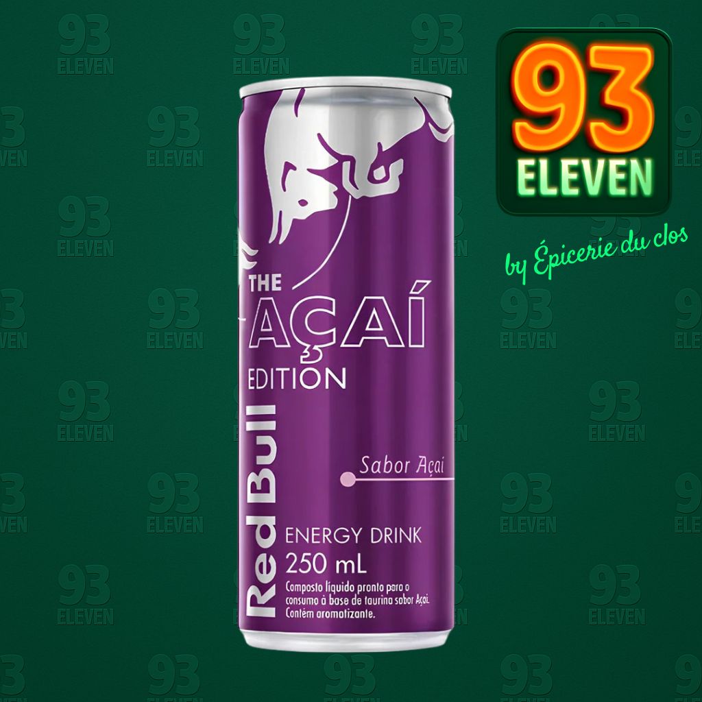 Red Bull Energy Drink Purple Edition Açai
