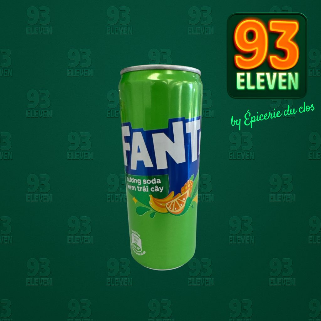 FANTA - SODA À LA CRÈME, SAVEUR SODA À LA CRÈME DE FRUITS (VIETNAM)