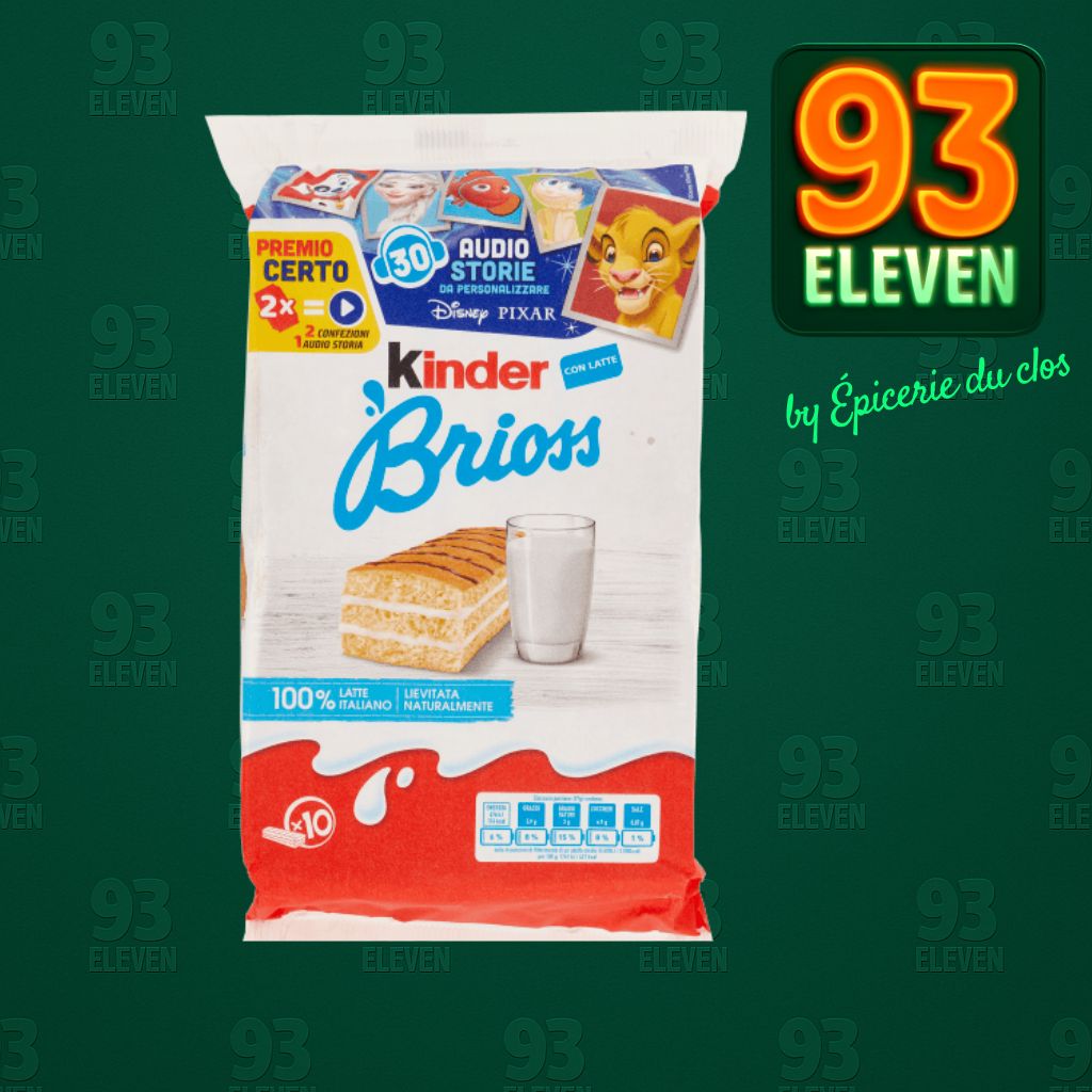 KINDER BRIOSS LAIT 270GR