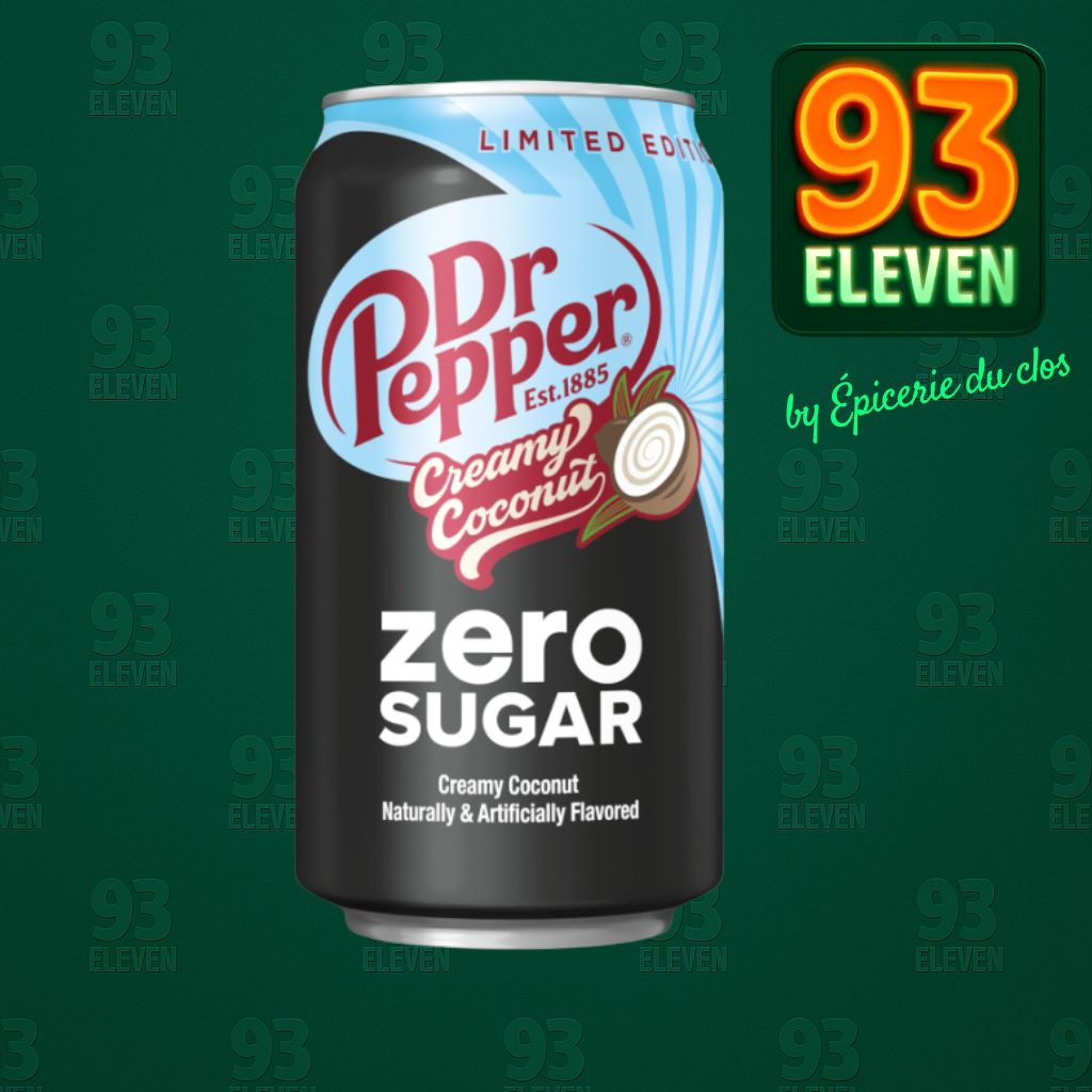 Dr. Pepper USA Zero Creamy Coconut