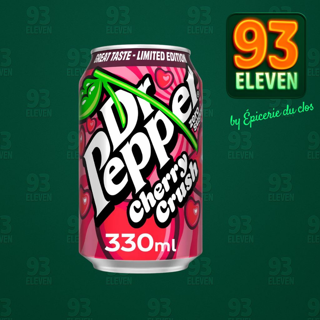 Dr Pepper Zéro Cherry Crush 330 ml