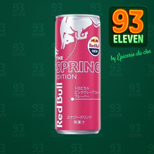 Red Bull Grapefruit Tropical Spring Edition Japan