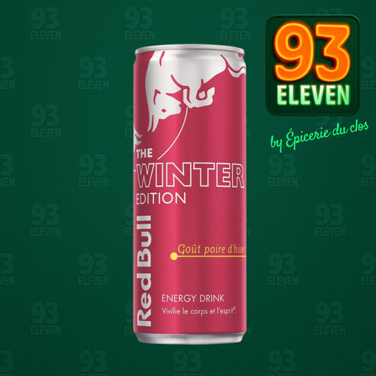 Red Bull Winter Edition poire d'hiver