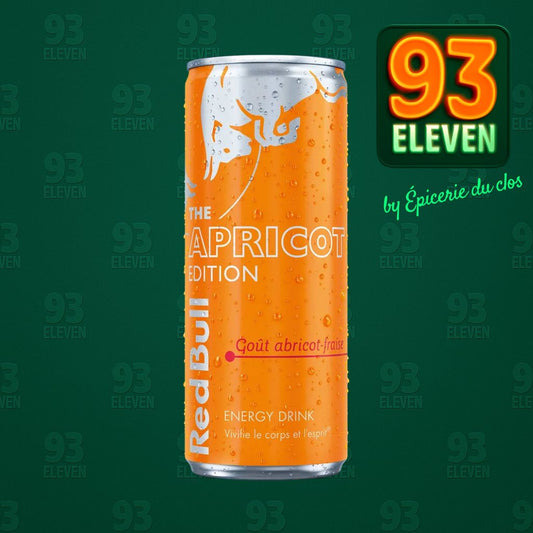 Red Bull THE APRICOT EDITION Goût abricot-fraise