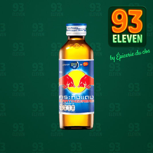 Red Bull En Verre Krating Daeng Thailande 50x15cl