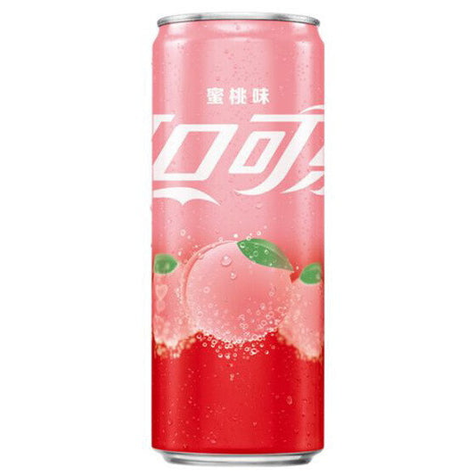 Coca Cola Pêche 330mL(Chine)