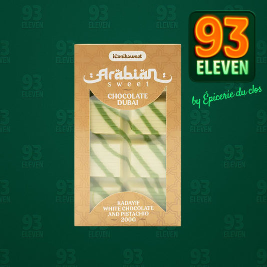 Chocolat Dubai – Kayadif Chocolat blanc & Pistache 200g