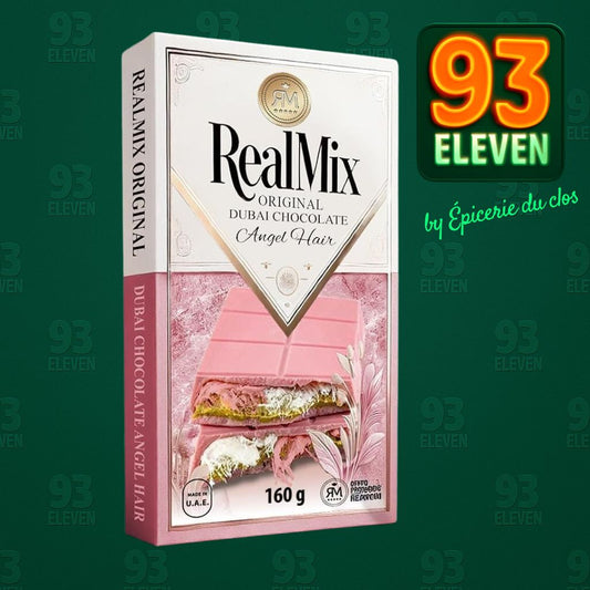 REALMIX Chocolat de Dubaï, 160g Chocolat Rose