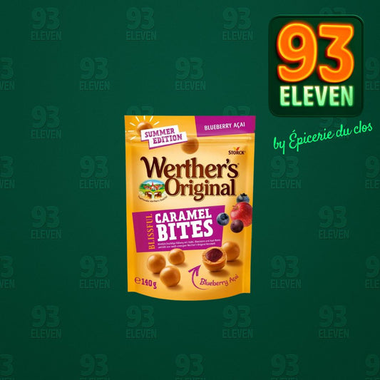 Werther's Original, bites de caramel Blueberry Açai