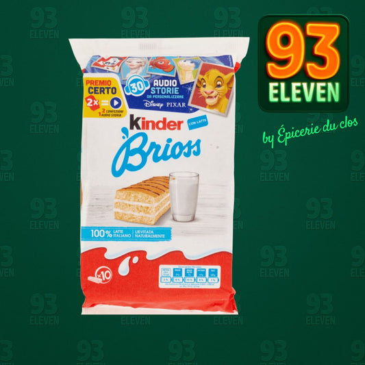 KINDER BRIOSS LAIT 270GR