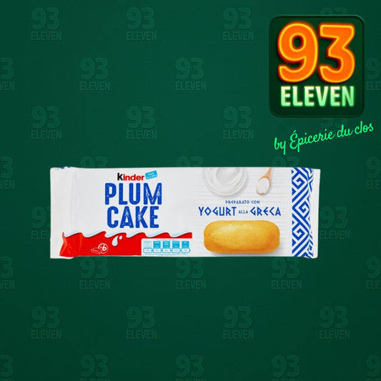 KINDER PLUMCAKE AU YAOURT À LA GRECQUE 6 PIÈCES