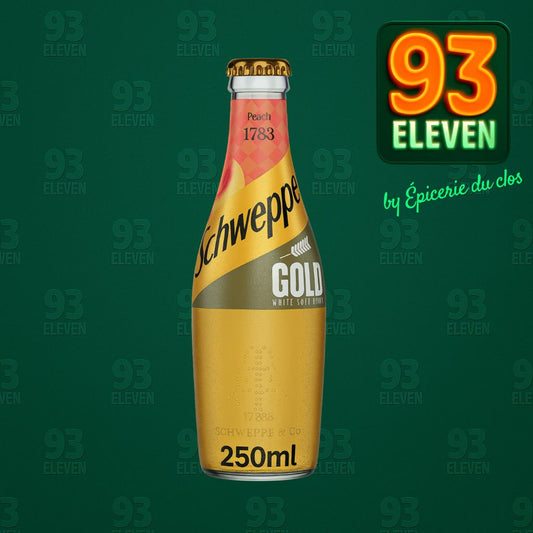 Schweppes peche en Verre