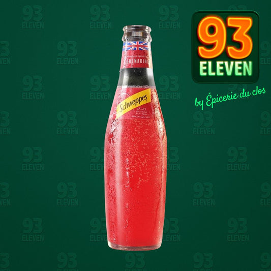 Schweppes grenadine en Verre