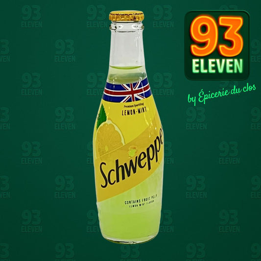Schweppes Citron Menthe en verre