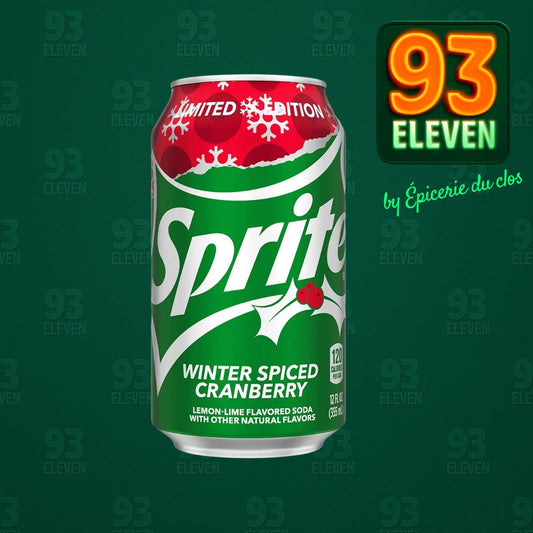 Sprite Winter Spiced Cranberry 355 ml (Limited Edition)