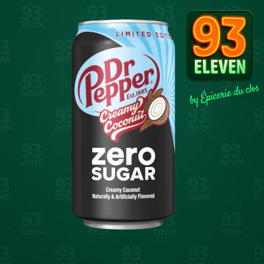 Dr. Pepper USA Zero Creamy Coconut