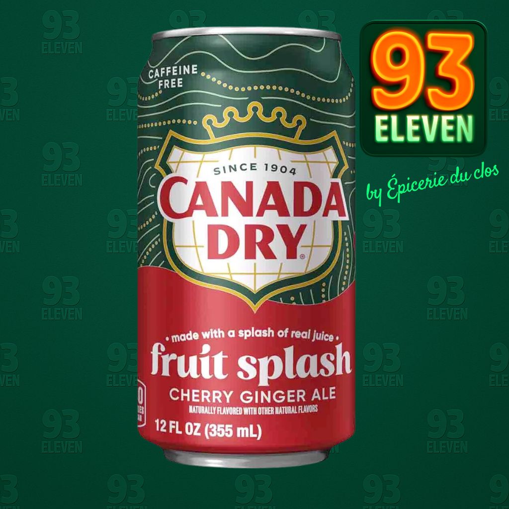 CANADA DRY GINGER ALE FRUIT SPLASH