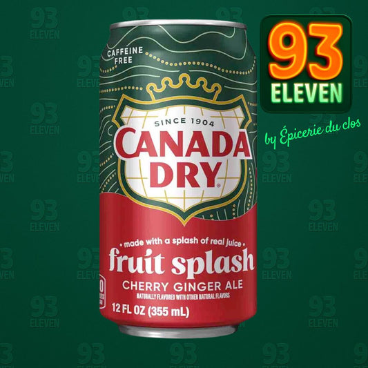 CANADA DRY GINGER ALE FRUIT SPLASH