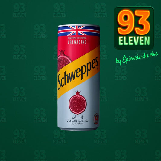 Canette Schweppes Grenadine